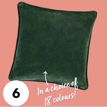 Clara Cotton Emerald Cushion 43x43 